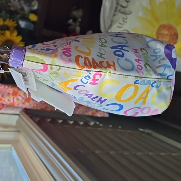 Coach NWT GRAFFITI tote - Picture 6 of 15